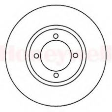 561699B BENDIX Тормозной диск