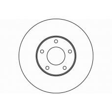 MDC1336 MINTEX Тормозной диск