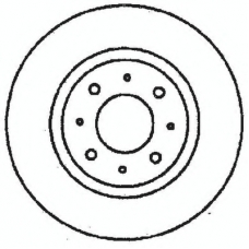 561680BC BENDIX Тормозной диск