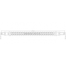 3818 REMKAFLEX Тормозной шланг