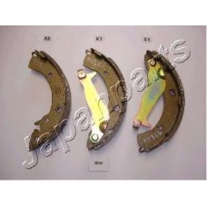 GF-H06AF JAPANPARTS Комплект тормозных колодок