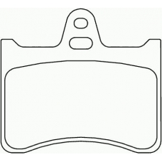 MDB1135 MINTEX Комплект тормозных колодок, дисковый тормоз