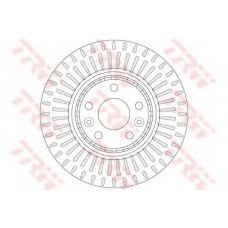 DF6208S TRW Тормозной диск