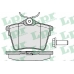 05P1195 LPR Комплект тормозных колодок, дисковый тормоз