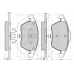 12220 OPTIMAL Комплект тормозных колодок, дисковый тормоз