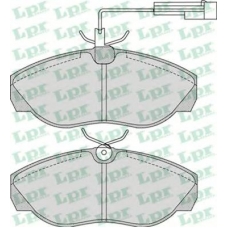 05P964 LPR Комплект тормозных колодок, дисковый тормоз