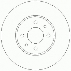 D2104 ROULUNDS Тормозной диск