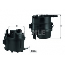 KL 779 MAHLE Топливный фильтр