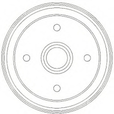 329327J JURID Тормозной барабан