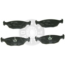 9541 OPTIMAL Комплект тормозных колодок, дисковый тормоз