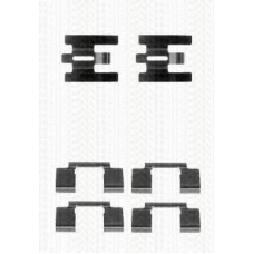 8105 271603 TRISCAN Комплектующие, колодки дискового тормоза