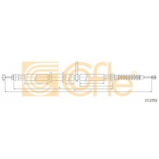 17.2753 COFLE Трос, стояночная тормозная система