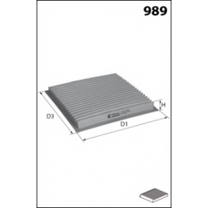 LFCP238 LUCAS FILTERS Фильтр, воздух во внутренном пространстве