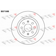BS7156B FTE Тормозной диск