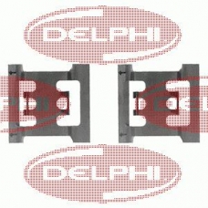 LX0092 DELPHI Комплектующие, колодки дискового тормоза
