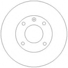 AC2037D AC Delco Тормозной диск