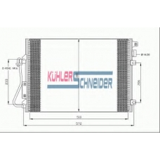 0920251 KUHLER SCHNEIDER Конденсатор, кондиционер