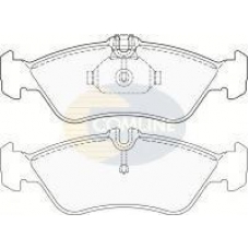 CBP0478 COMLINE Комплект тормозных колодок, дисковый тормоз