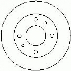 6376 10 KAWE Тормозной диск