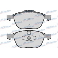 AC608681D AC Delco Комплект тормозных колодок, дисковый тормоз