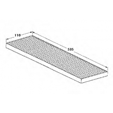 82D0325029A WEBASTO Фильтр, воздух во внутренном пространстве