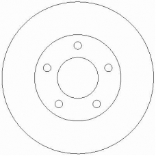 D2491 ROULUNDS Тормозной диск