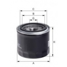 XO323 UNIFLUX FILTERS Масляный фильтр