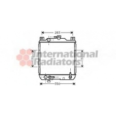 60522014 SCHLIECKMANN Радиатор, охлаждение двигателя