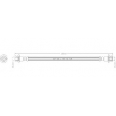 5374 REMKAFLEX Тормозной шланг