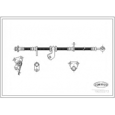 19032273 CORTECO Тормозной шланг