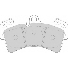 DBP391626 DURON Комплект тормозных колодок, дисковый тормоз