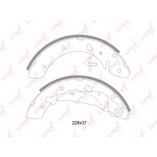 BS7525 LYNX Колодки тормозные барабанные