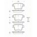 8110 16016 TRISCAN Комплект тормозных колодок, дисковый тормоз