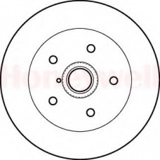 561437B BENDIX Тормозной диск