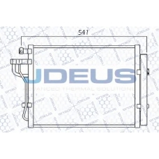 765M25 JDEUS Конденсатор, кондиционер