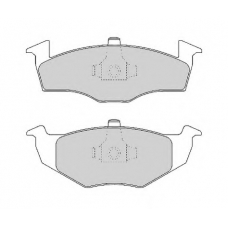 FD6770N NECTO Комплект тормозных колодок, дисковый тормоз