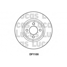 DF1100 TRW Тормозной диск