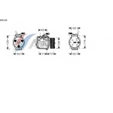 HDK168 AVA Компрессор, кондиционер