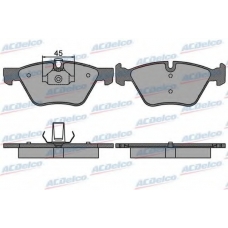 AC0581512D AC Delco Комплект тормозных колодок, дисковый тормоз