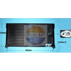 16-5264 AUTO AIR GLOUCESTER Конденсатор, кондиционер