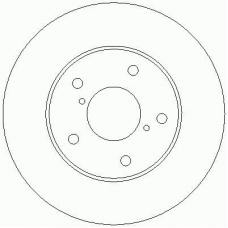 D2551 ROULUNDS Тормозной диск