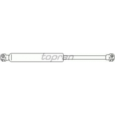 500 772 TOPRAN Газовая пружина, капот