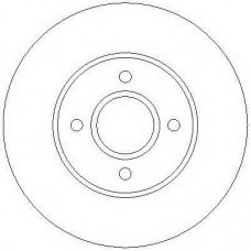AC2425D AC Delco Тормозной диск