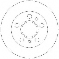 AC2166D AC Delco Тормозной диск