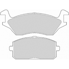 FD833A NECTO Комплект тормозных колодок, дисковый тормоз