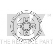 253620 NK Тормозной барабан