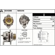934098 EDR Генератор
