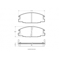 363702160971 MAGNETI MARELLI Колодки тормозные