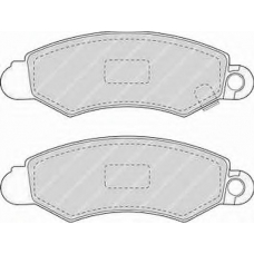 T0610188 RAMEDER Комплект тормозных колодок, дисковый тормоз