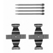 82504700 TEXTAR Комплектующие, колодки дискового тормоза